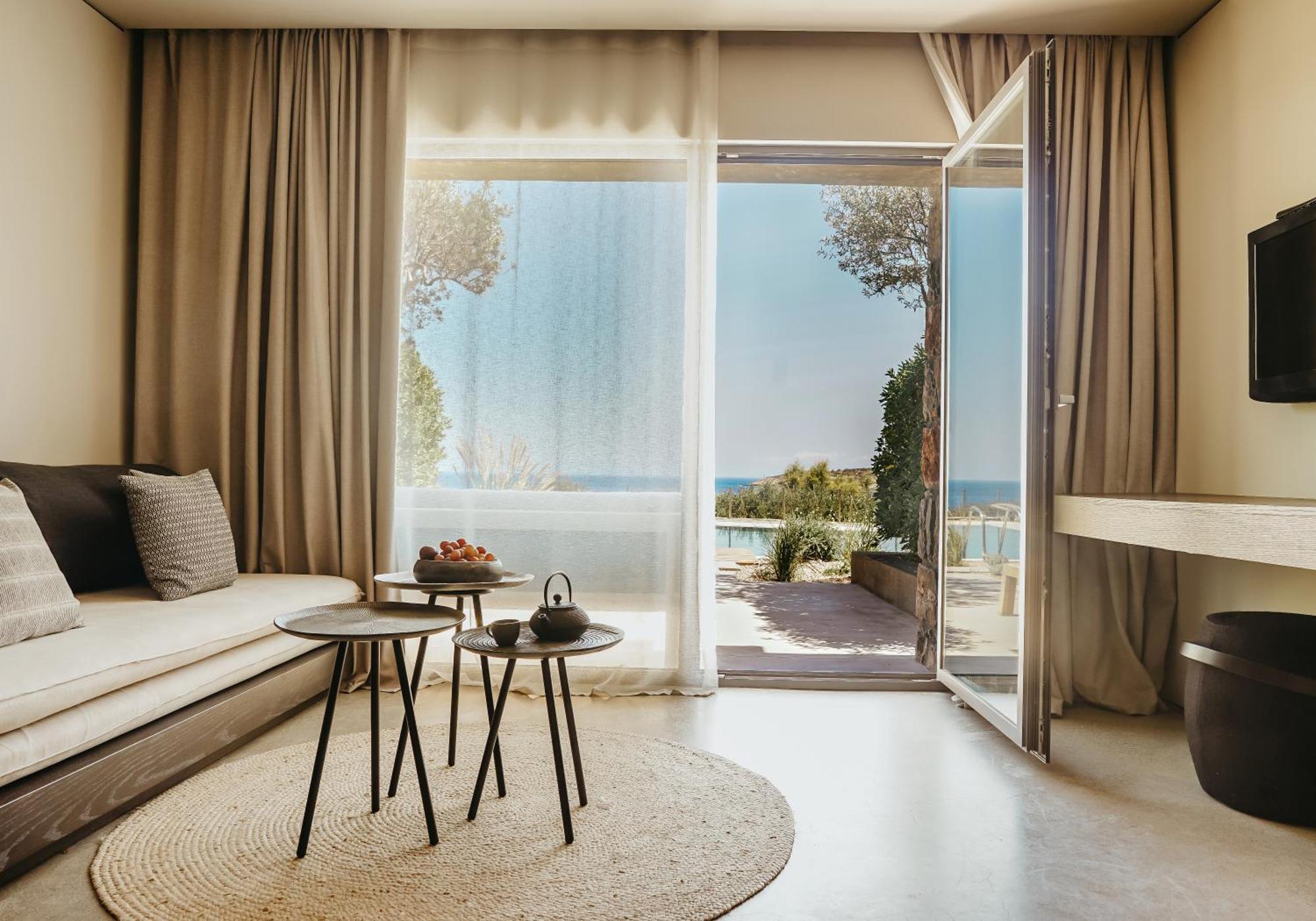Minos Palace Resort - Adults Only Agios Nikolaos  Bagian luar foto Deluxe Room with Sea View